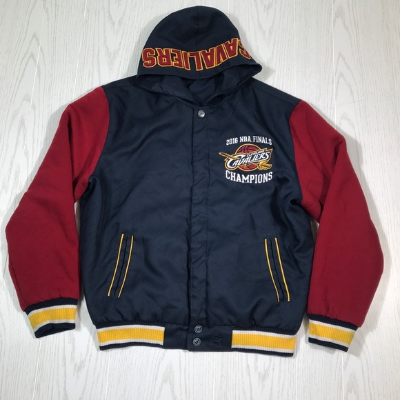 Cleveland Cavaliers JH Design Reversible Jacket M 2016 NBA Championship Hooded - Picture 2 of 13